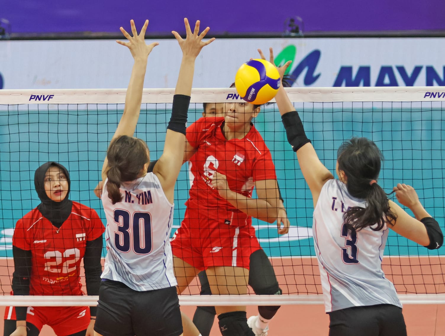 AVC Challenge 2024 - Indonesia Takluk Atas Hongkong - PBVSI