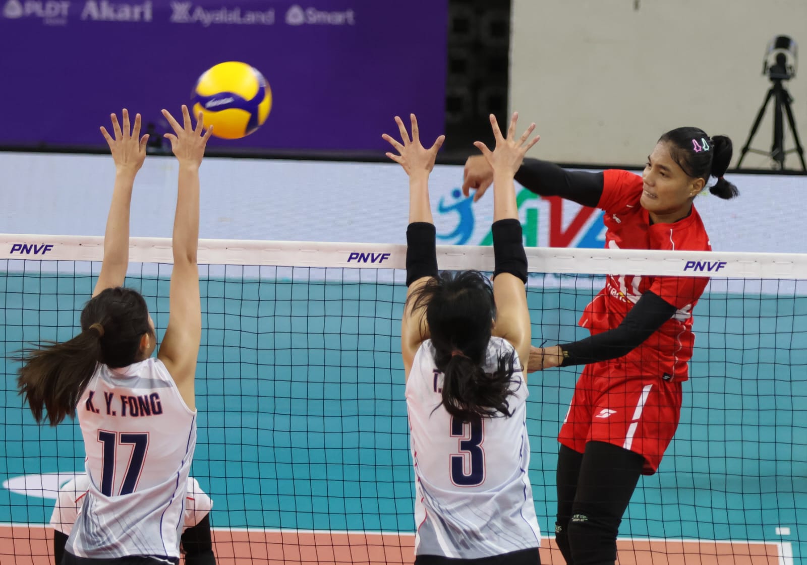 AVC Challenge 2024 - Indonesia Takluk Atas Hongkong - PBVSI