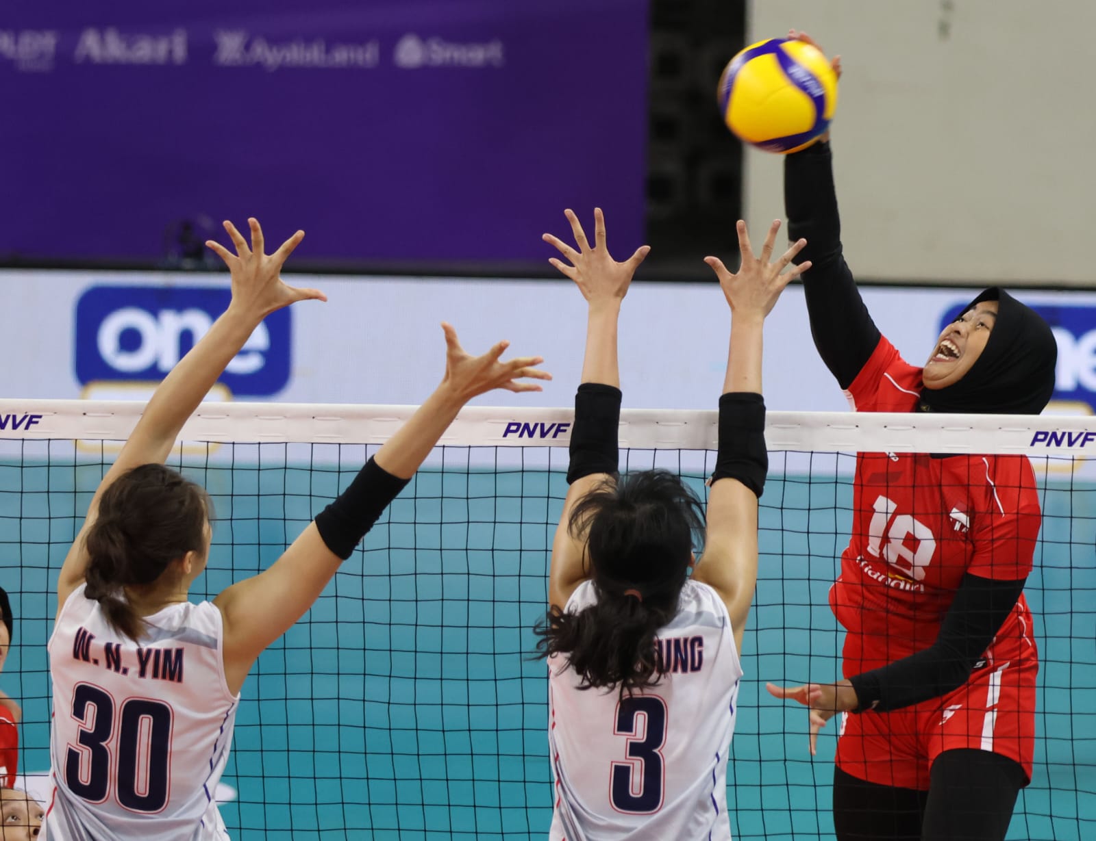 AVC Challenge 2024 - Indonesia Takluk Atas Hongkong - PBVSI