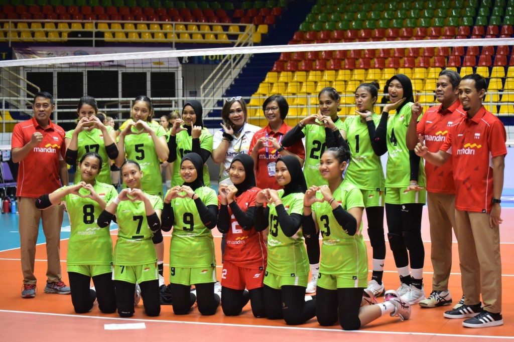 Tim Voli Indonesia Tumbangkan Australia di Princess Cup - PBVSI.or.id