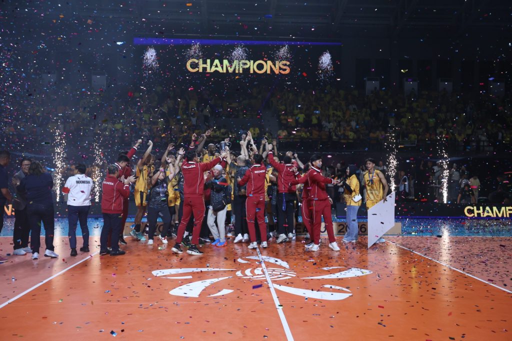 Ketua Umum PP PBVSI apresiasi Jakarta Bhayangkara Presisi juara AVC Men's Volleyball Champions League 2026 di Pontianak.