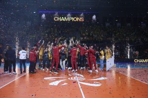 Ketua Umum PP PBVSI apresiasi Jakarta Bhayangkara Presisi juara AVC Men's Volleyball Champions League 2026 di Pontianak.