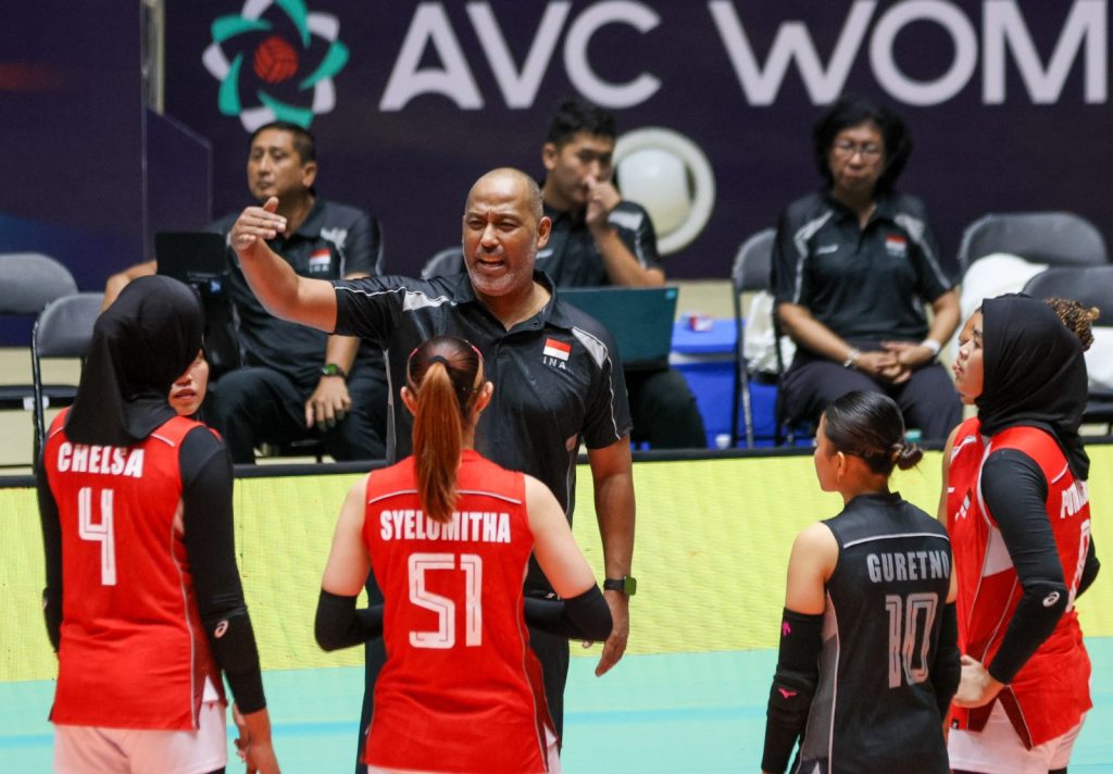 Timnas voli putri Indonesia kalah 0-3 dari Kazakstan di AVC Cup 2026, Candon City, Filipina.