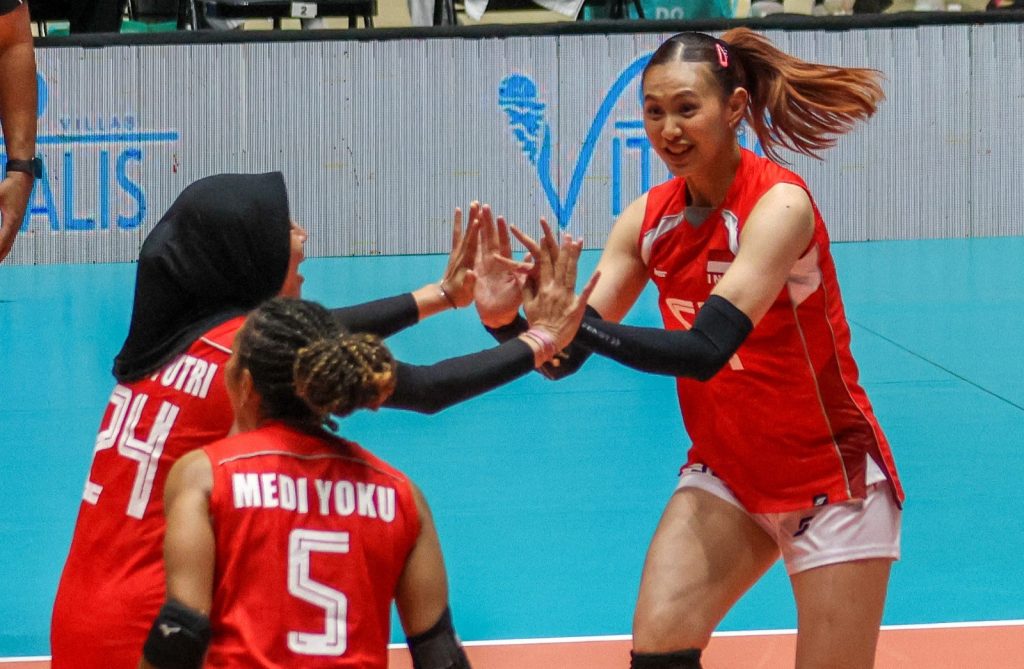 Timnas voli putri Indonesia kalah 0-3 dari Kazakstan di AVC Cup 2026, Candon City, Filipina.