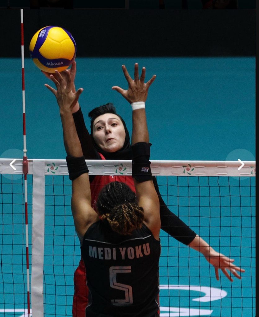 Tim voli putri Indonesia kalahkan Iran 3-1 di AVC Cup Women 2026, Candon City, Filipina.