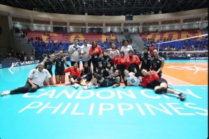 Tim voli putri Indonesia kalahkan Iran 3-1 di AVC Cup Women 2026, Candon City, Filipina.