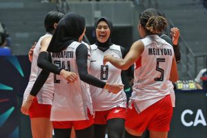 Timnas voli putri Indonesia kalahkan Hong Kong 3-0 di AVC Cup Women 2026, Candon City, Filipina.